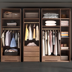 Tủ Quần Áo Hiện Đại Kết Hợp Hai Màu Hiện Đại Phong Cách