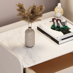 Tủ Đầu Giường 2 Ngăn Kéo Gỗ MDF Cao Cấp Thiết Kế Thanh Lịch 