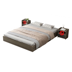 Giường Ngủ Gỗ Công Nghiệp Tối Giản CN12