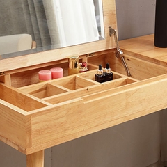 Bàn Trang Điểm Gỗ Tự Nhiên Phong Cách Bắc Âu