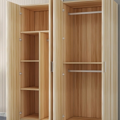 Tủ Quần Áo 3 Cánh Gỗ MDF Thiết Kế Hiện Đại