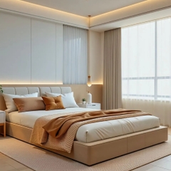 Phòng ngủ tối giản giá cả hợp lý