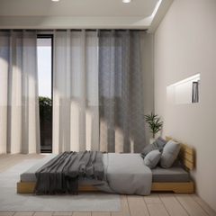 Giường gỗ M4 - Giường bệt đơn giản