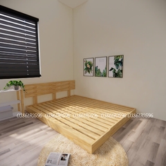 Mã giường M11A Giường bệt có tựa đầu giường