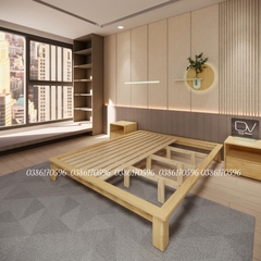 Giường gỗ M13