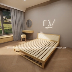 Giường chân quỳ bọc nệm Sofa ( Mã M25 )