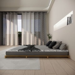 Giường gỗ  Dovihome - Mã M06