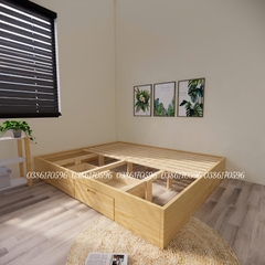 Giường M33 Giường bệt kết hợp ngăn kéo tiện ích
