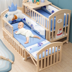 Cũi Kê Sát Giường Bố Mẹ Cho Trẻ Nhỏ NC09