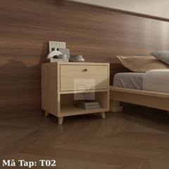 Tab Đầu Giường Có 1 Ngăn Kéo T02