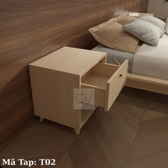 Tab Đầu Giường Có 1 Ngăn Kéo T02