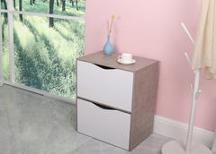 Tủ Đầu Giường Hai Ngăn Kéo Thiết Kế Nhỏ Gọn Hiện Đại