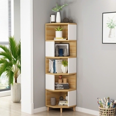 Kệ Để Sách Góc Tường Thiết Kế Hiện Đại