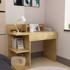 Bàn Làm Việc Gỗ MDF Hiện Đại Kèm Kệ Sách Đa Năng