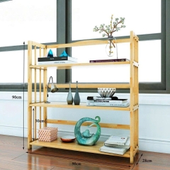 Kệ Để Sách 3 Tầng Thiết Kế Đơn Giản