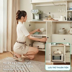 Kệ bếp đứng đa năng hiện đại – Tủ lưu trữ nhà bếp tiện ích