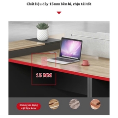 Bàn Làm Việc Hiện Đại Liền Tủ Đa Năng