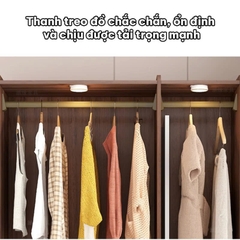 Tủ Quần Áo Gỗ Thông Hiện Đại Đa Năng