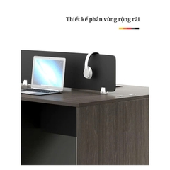 Bàn Làm Việc 4 Chỗ Ngồi Phong Cách Hiện Đại