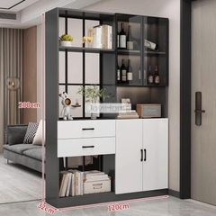 Tủ Vách Ngăn Phòng Khách Hiện