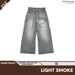 QUẦN JEAN BAGGY LIGHT SMOKE BAGGY