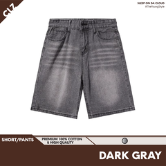 QUẦN JEAN DARK GRAY SHORT