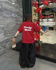 [BST HÈ] Áo thun hè 2026 CLOUDZY form oversize streetwear local brand 100% cotton 250GSM dày dặn áo phông ATELIER