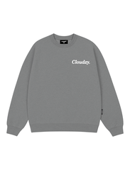 Áo sweater nỉ brand CLOUDZY nỉ dài tay form rộng thêu logo chữ ký sweater kiểu dáng unisex mùa đông nam nữ SW CORE