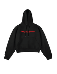 Áo khoác hoodie boxy nỉ nam local brand hoodie nữ unisex form rộng basic tay phồng CLOUDZY MOMENT