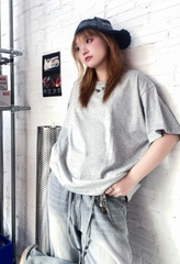 Áo thun Boxy nam nữ tay lỡ phông BOXY TRƠN unisex form boxy Cloudzy local brand cổ tròn 100% cotton
