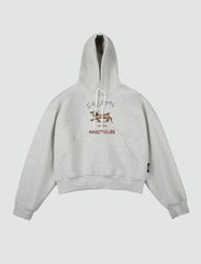 Áo khoác hoodie boxy nỉ nam local brand hoodie nữ unisex form rộng basic tay phồng CLOUDZY SYNC