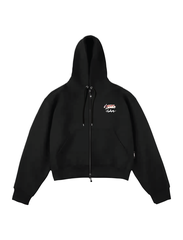 Áo khoác hoodie zip boxy nam nữ local brand zip hoodie nỉ bông dầy dặn unisex basic CLOUDZY HOTDOG