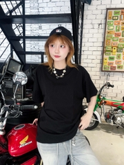 Áo thun Boxy nam nữ tay lỡ phông BOXY TRƠN unisex form boxy Cloudzy local brand cổ tròn 100% cotton