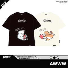 ÁO THUN BOXY AWWW
