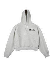 Áo hoodie boxy local brand CLOUDZY nỉ có mũ form thụng cao cấp in logo chữ ký áo khoác nỉ thời trang đường phố HD CORE