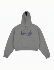 Áo khoác hoodie boxy nỉ nam local brand hoodie nữ unisex form rộng basic tay phồng CLOUDZY TRUST