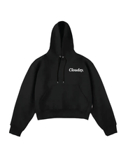 Áo hoodie boxy local brand CLOUDZY nỉ có mũ form thụng cao cấp in logo chữ ký áo khoác nỉ thời trang đường phố HD CORE