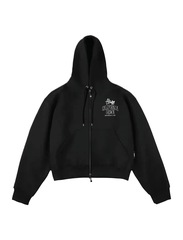 Áo hoodie zip boxy nam local brand Cloudzy hoodie nỉ bông nữ unisex form rộng basic mũ siêu to GROWN