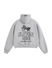 Áo hoodie zip boxy nam local brand Cloudzy hoodie nỉ bông nữ unisex form rộng basic mũ siêu to GROWN