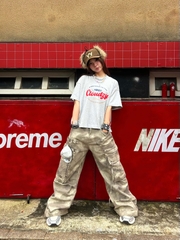 Áo thun boxy tee local brand Cloudzy unisex phông tay lỡ nữ cotton phối màu form rộng boxy DEVOTION