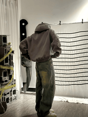 Áo khoác hoodie boxy nam nữ local brand HD BOXY TRƠN unisex form rộng nỉ bông dày mũ to 2 lớp basic