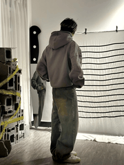 Áo khoác hoodie boxy nam nữ local brand HD BOXY TRƠN unisex form rộng nỉ bông dày mũ to 2 lớp basic