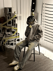 Áo khoác hoodie boxy nam nữ local brand HD BOXY TRƠN unisex form rộng nỉ bông dày mũ to 2 lớp basic