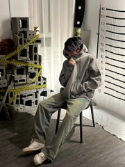 HOODIE BOXY TRƠN