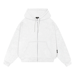 HOODIE BOXY ZIP TRƠN