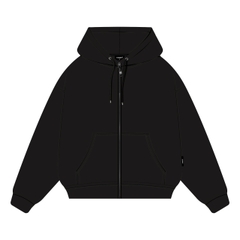 HOODIE BOXY ZIP TRƠN