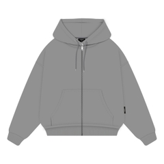 HOODIE BOXY ZIP TRƠN