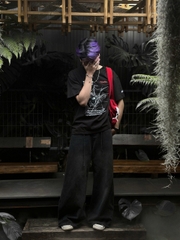 QUẦN JEAN BAGGY BLACK WASH