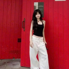QUẦN JEAN BAGGY WHITE JEAN