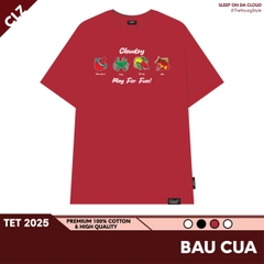 ÁO THUN OVERSIZE BAU CUA